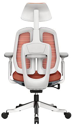 Красное кресло Falto-Orto Bionic