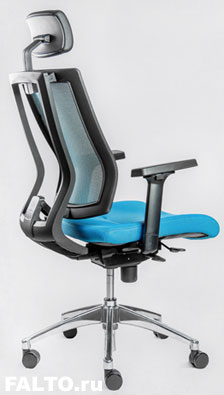 Эргономичное кресло Falto-Promax, цвет синий
