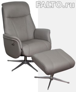 Кресло реклайнер с оттоманкой Relax Comfort
