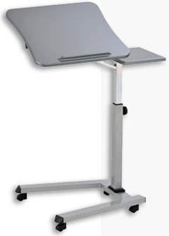 столик для ноутбука с разделённой столешницей