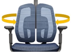 Свободное движение спинки кресла