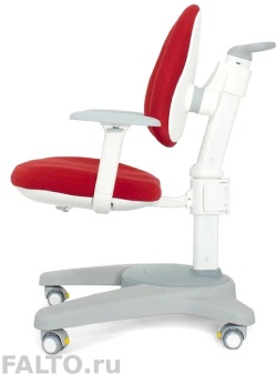 Детское ортопедическое красное кресло Kids Point