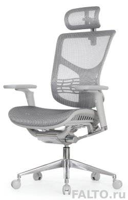 Светлое эргономичное кресло Falto Star