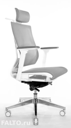 Светлое сетчатое кресло Falto G-1 AIR