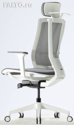 Эргономичное кресло Falto G-1 AIR, пластик белый