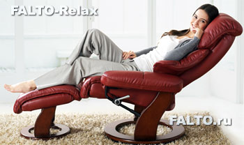 Кресло-реклайнер для отдыха Relax Люкс