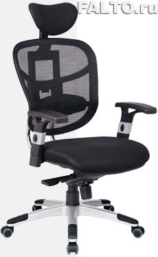 Компьютерное кресло с подголовником